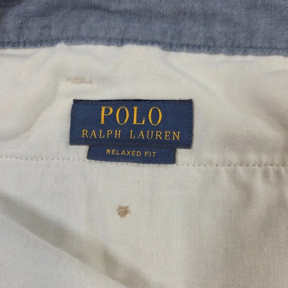 Polo Ralph Lauren Mens 40 Beige Relaxed Fit Chino Shorts 9 Inseam